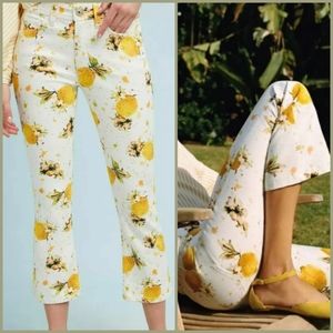 Pilcro Lemon Grove High Rise Crop Jeans Size 25